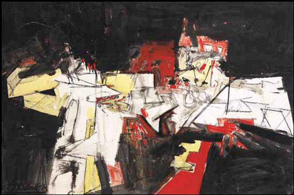 Jack Leaonard Shadbolt (1909-1998) - Red Landscape