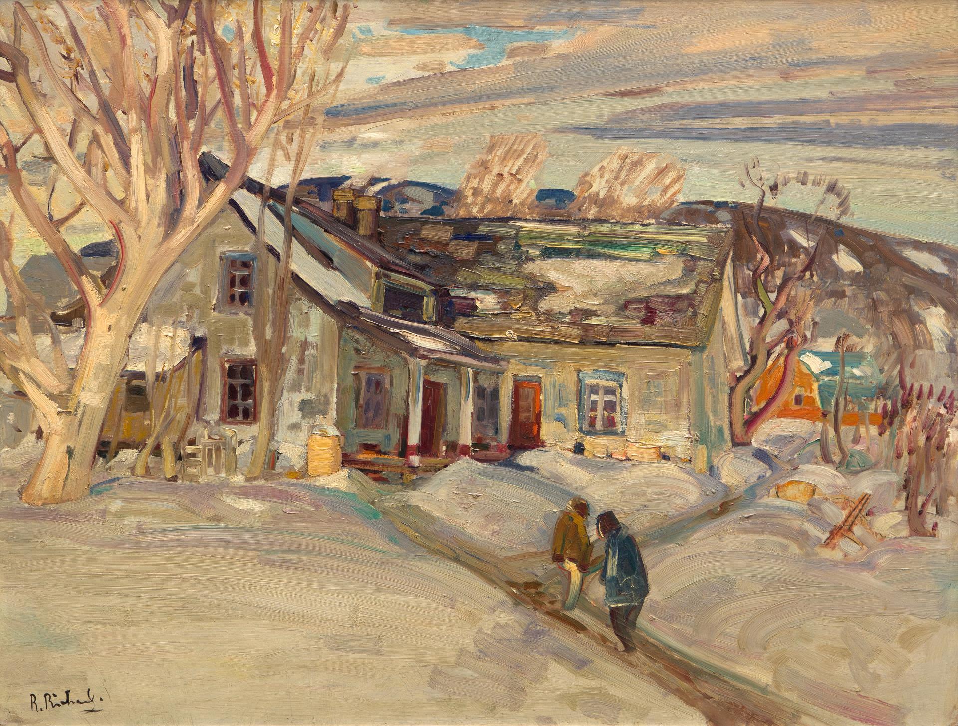 René Jean Richard (1895-1982) - Sans titre (Maison de l'artiste) / Untitled (Artist's House), c. 1942