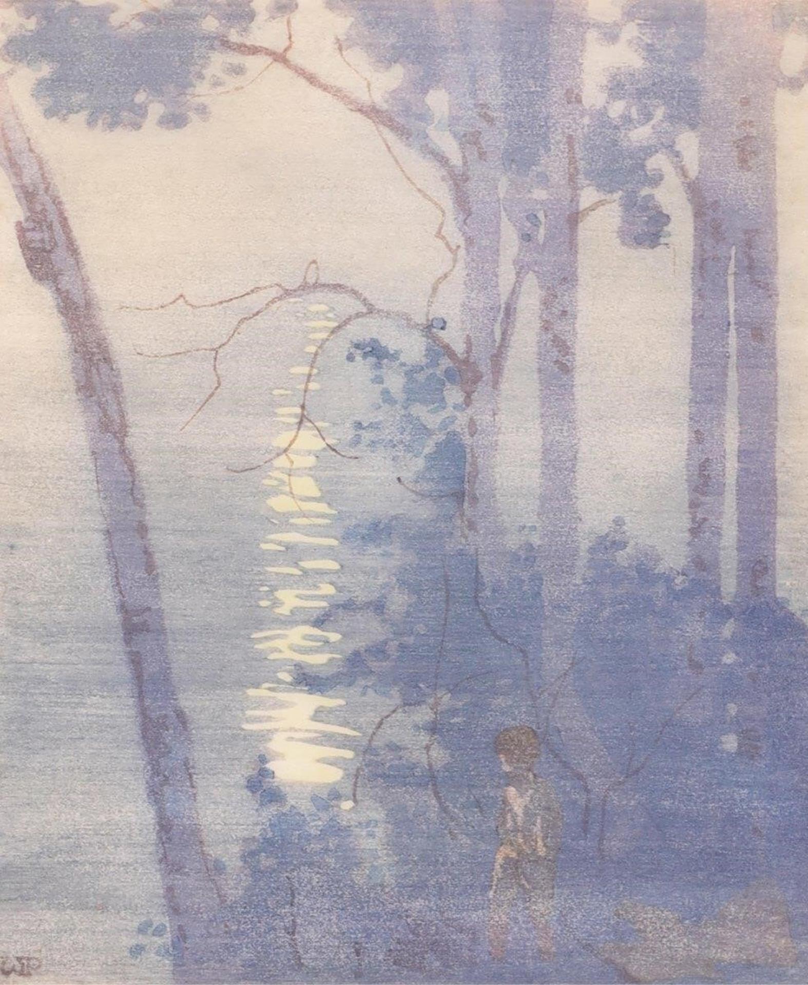 Walter Joseph (W.J.) Phillips (1884-1963) - Moonlight, Lake Of The Woods; 1927