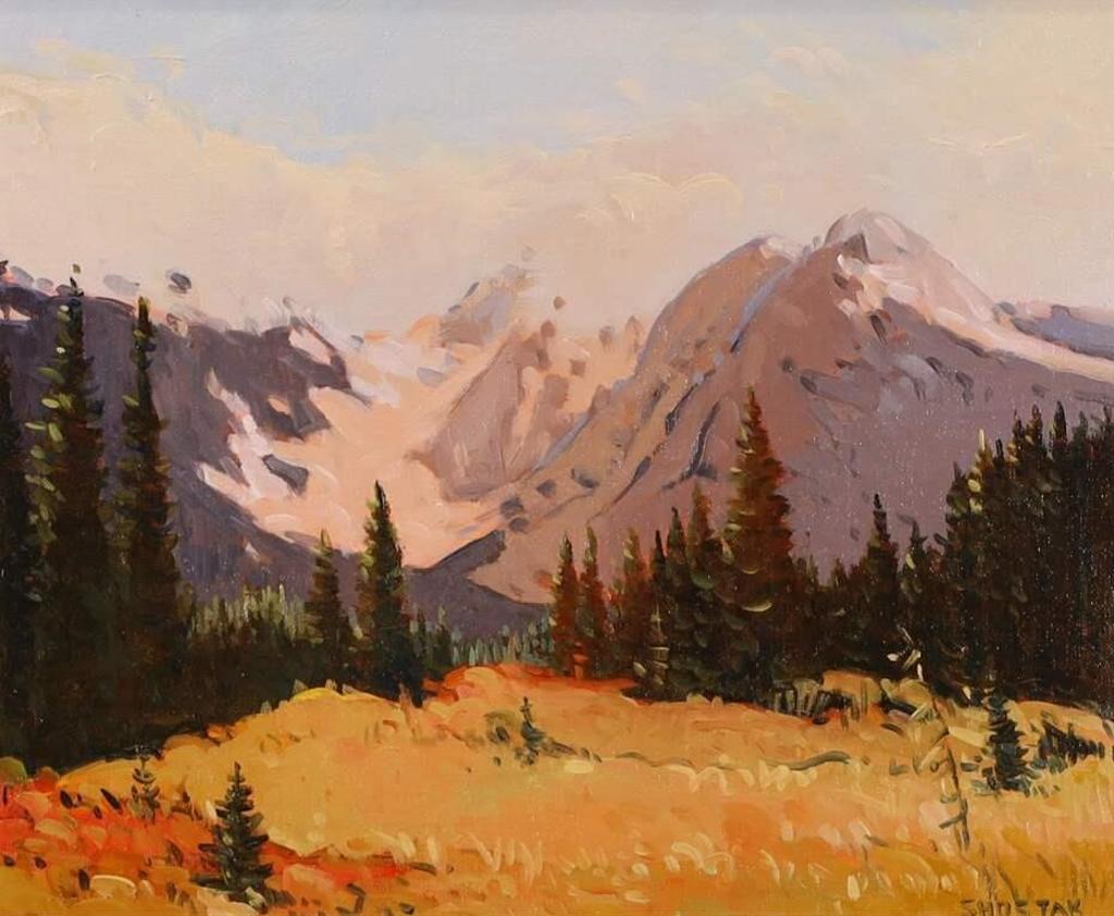 Peter Shostak (1943) - Alpine Meadow Near Parker Ridge; 2003