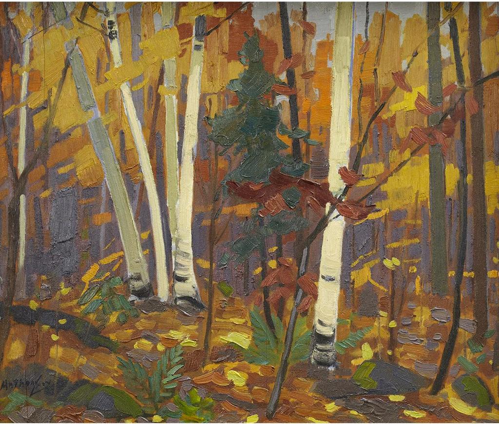 Charles Anthony Francis Law (1916-1996) - Autumn Rain, Algonquin Park Area, Ont.