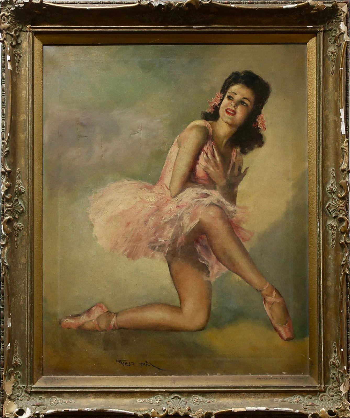 Pál Fried (1893-1976) - A Ballerina