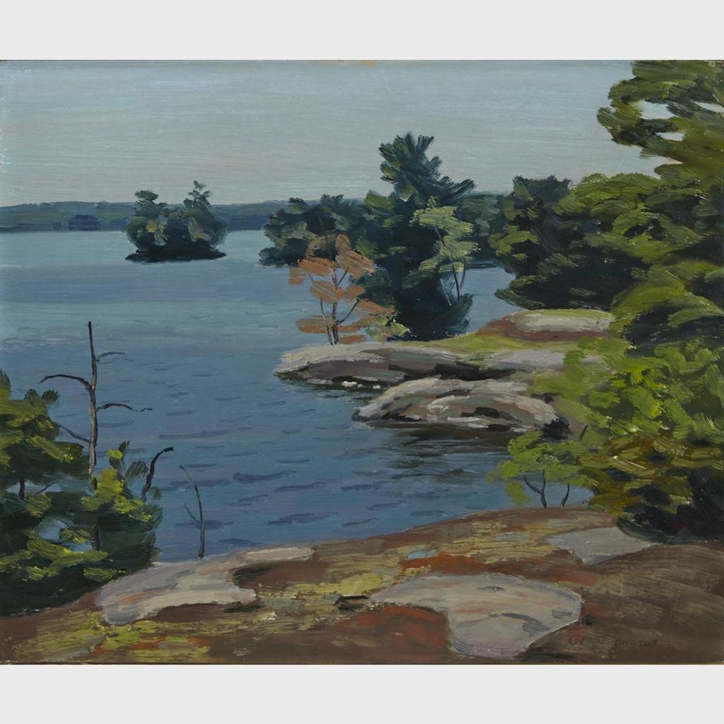 George Albert Thomson (1868-1965) - A Cove On Lake Rosseau