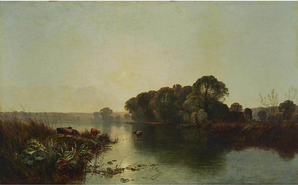 Henry John Boddington (1811-1865) - Early Morning On The Thames, 1856