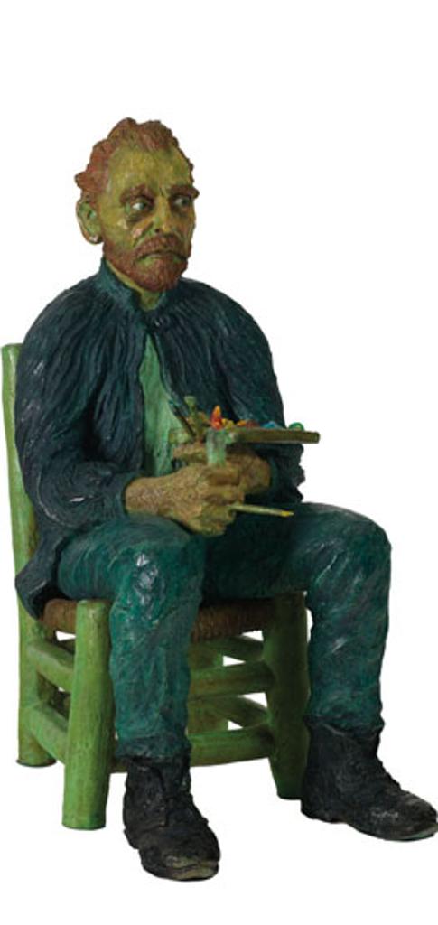Joseph Hector Yvonne (Joe) Fafard (1942-2019) - The Painter (van Gogh)