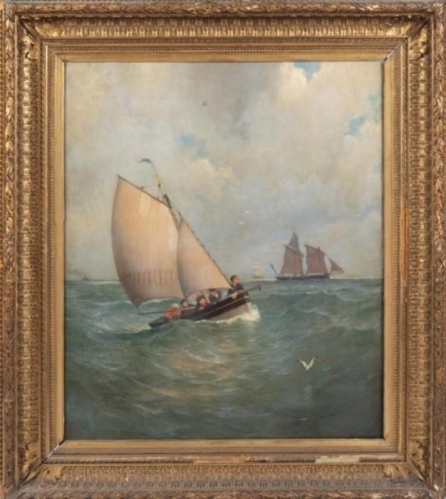 Edouard Jean Conrad Hamman (1819-1888) - Sailing in a Fair Wind