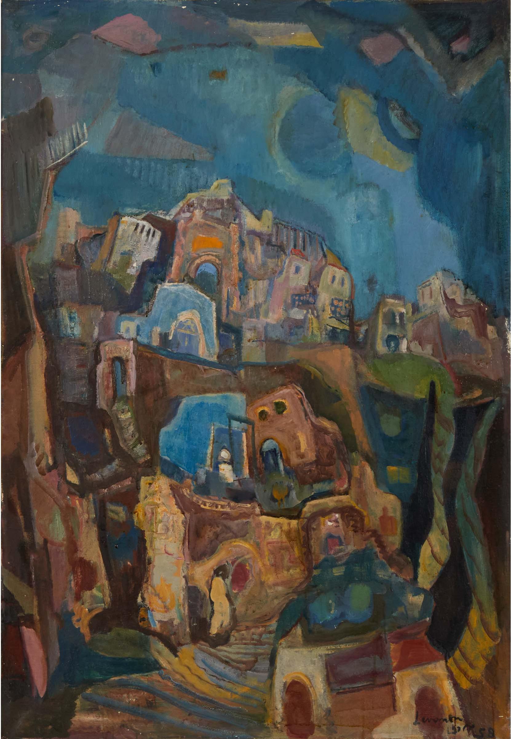 Mordechai Levanon - Jerusalem, 1958