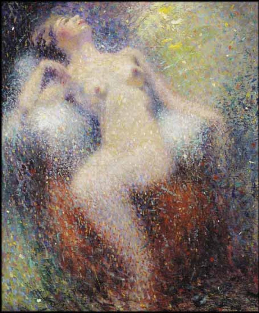 William Henry Clapp (1879-1954) - Seated Nude