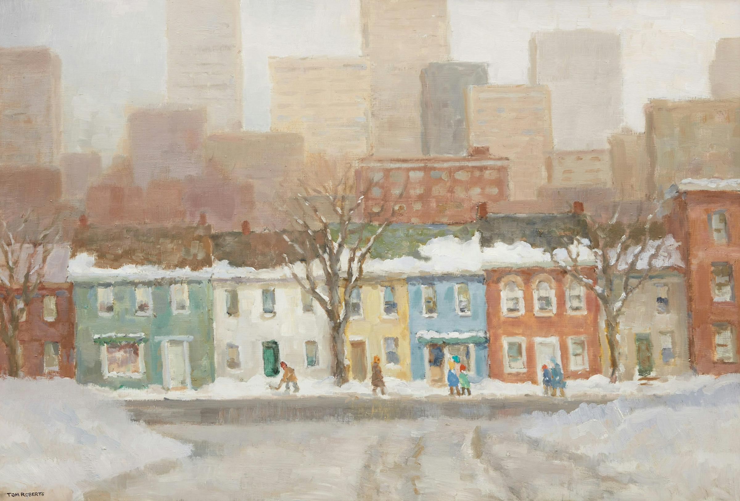 Thomas Keith (Tom) Roberts (1909-1998) - Downtown Toronto