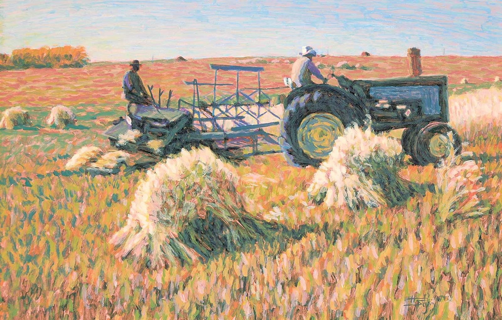 Herbert Otto (Herb) Sellin (1943) - Bindering Oats #2