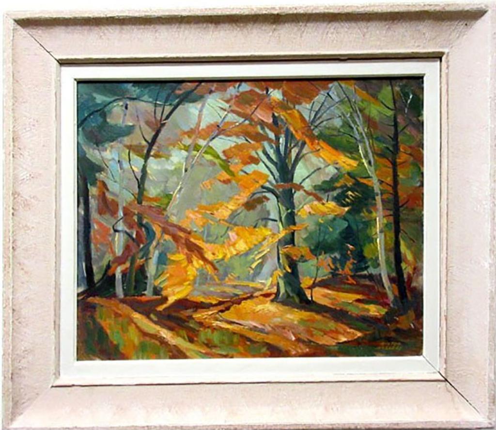 Hilton MacDonald Hassell (1910-1980) - Autumn Patterns, Port Credit