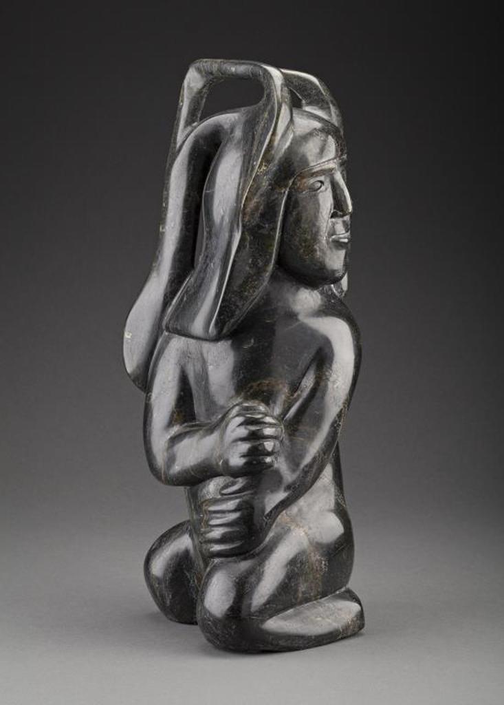 Qaqaq (Kaka) Ashoona (1928-1996) - Woman with Billowing Hair, c. late 1980s