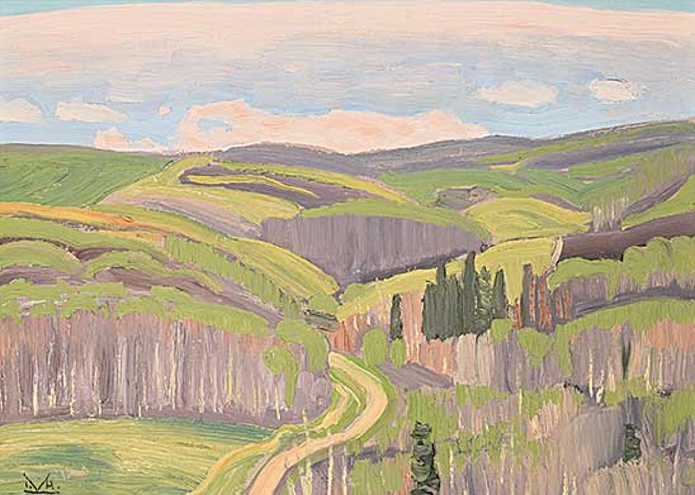 Illingworth Holey (Buck) Kerr (1905-1989) - First Green, Alberta Foothills