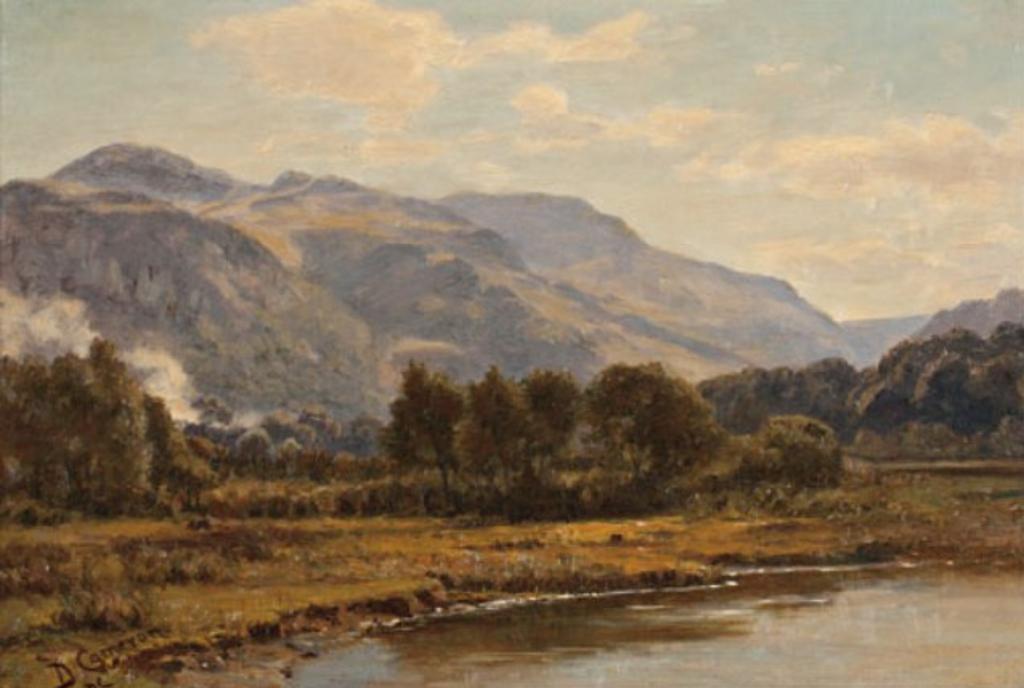 Duncan Cameron (1837-1916) - The River Derwent; The Side of Ben Venue