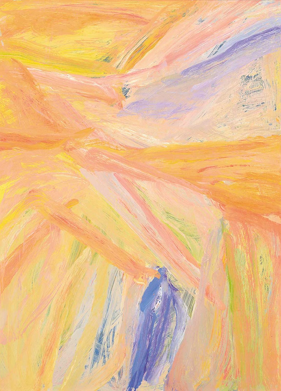 Gordon Applebee Smith (1919-2020) - Untitled - Tangerine Abstract