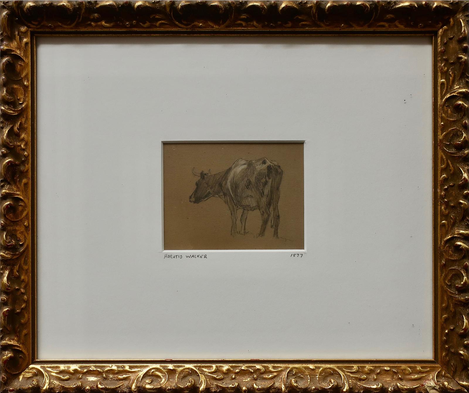 Horatio Walker (1858-1938) - Cow Study