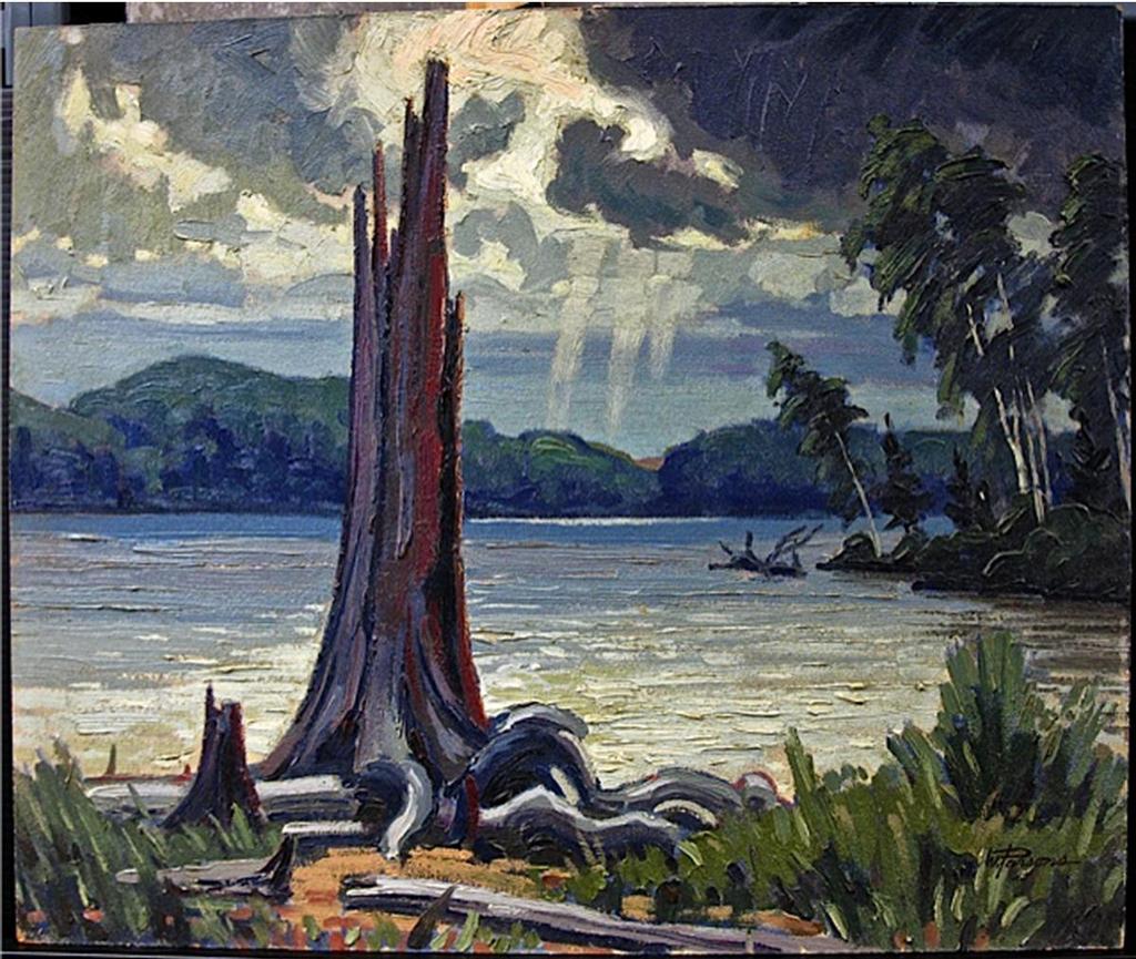 William (Bill) Parsons (1909-1982) - Gathering Storm, Hall’S Lake, Haliburton