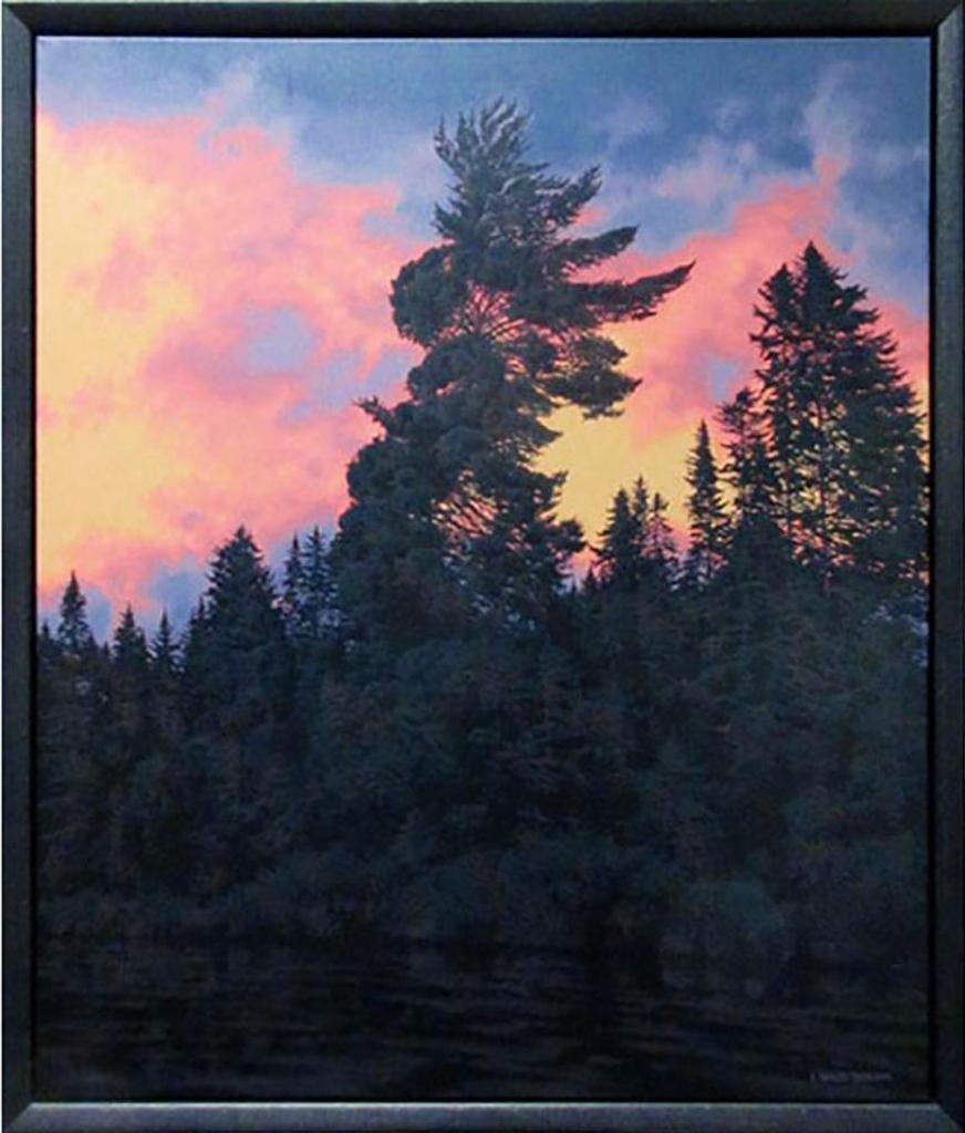 E. Ross Robert (1950) - Canisbay Lake, Sunset, Algonquin Park, Ontario, Canada