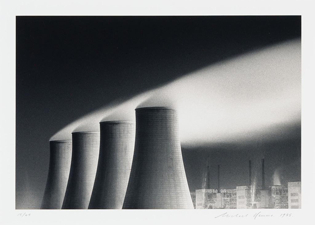 Michael Kenna (1953) - Chapelcross Power Station, Dumfries, Scotland, Study 1