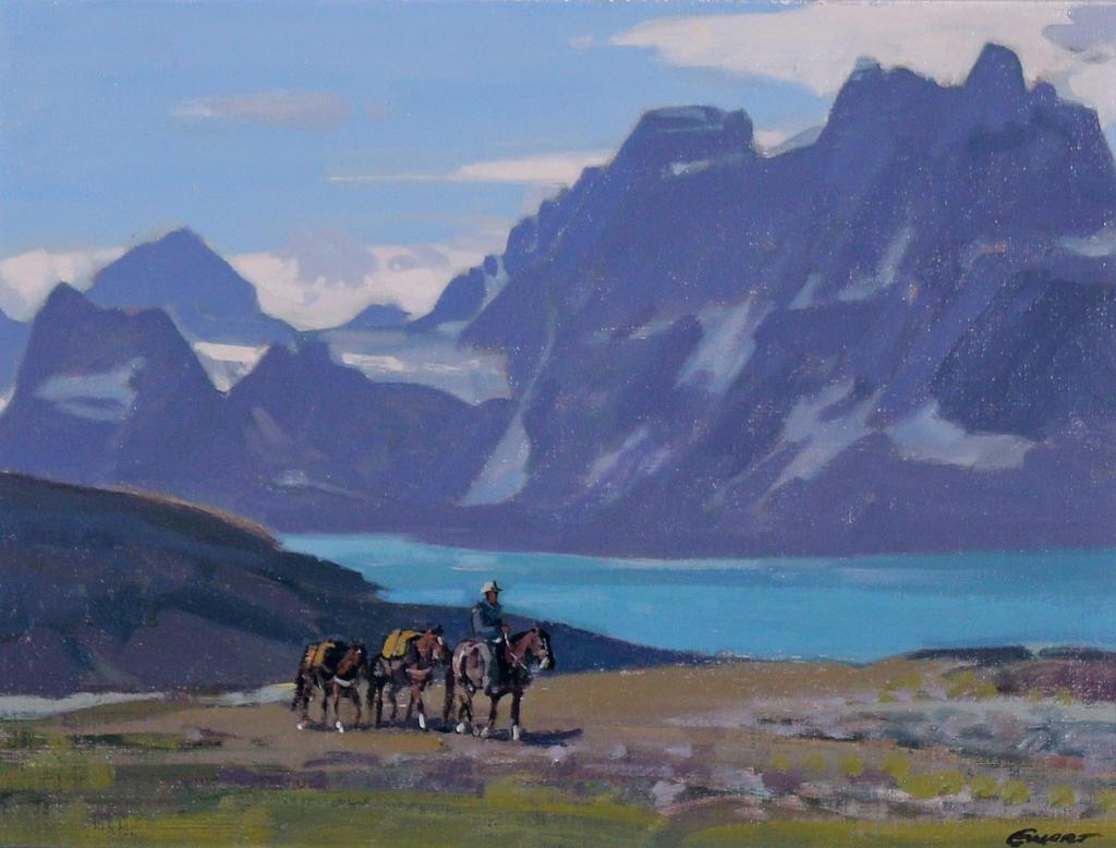 Peter Maxwell Ewart (1918-2001) - Above The Tonquin Valley