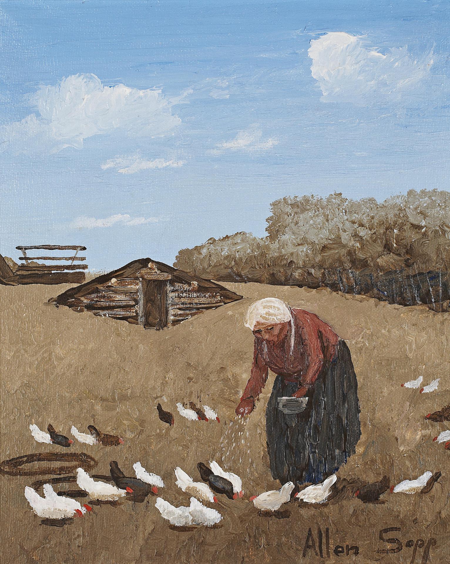 Allen Fredrick Sapp (1929-2015) - My Grandmother's Got Lots of Chickens