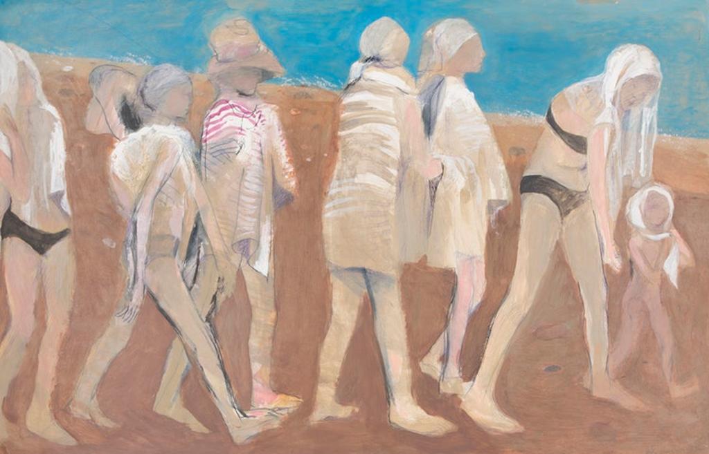 Ghitta Caiserman-Roth (1923-2005) - Beach Scene; Seated Study