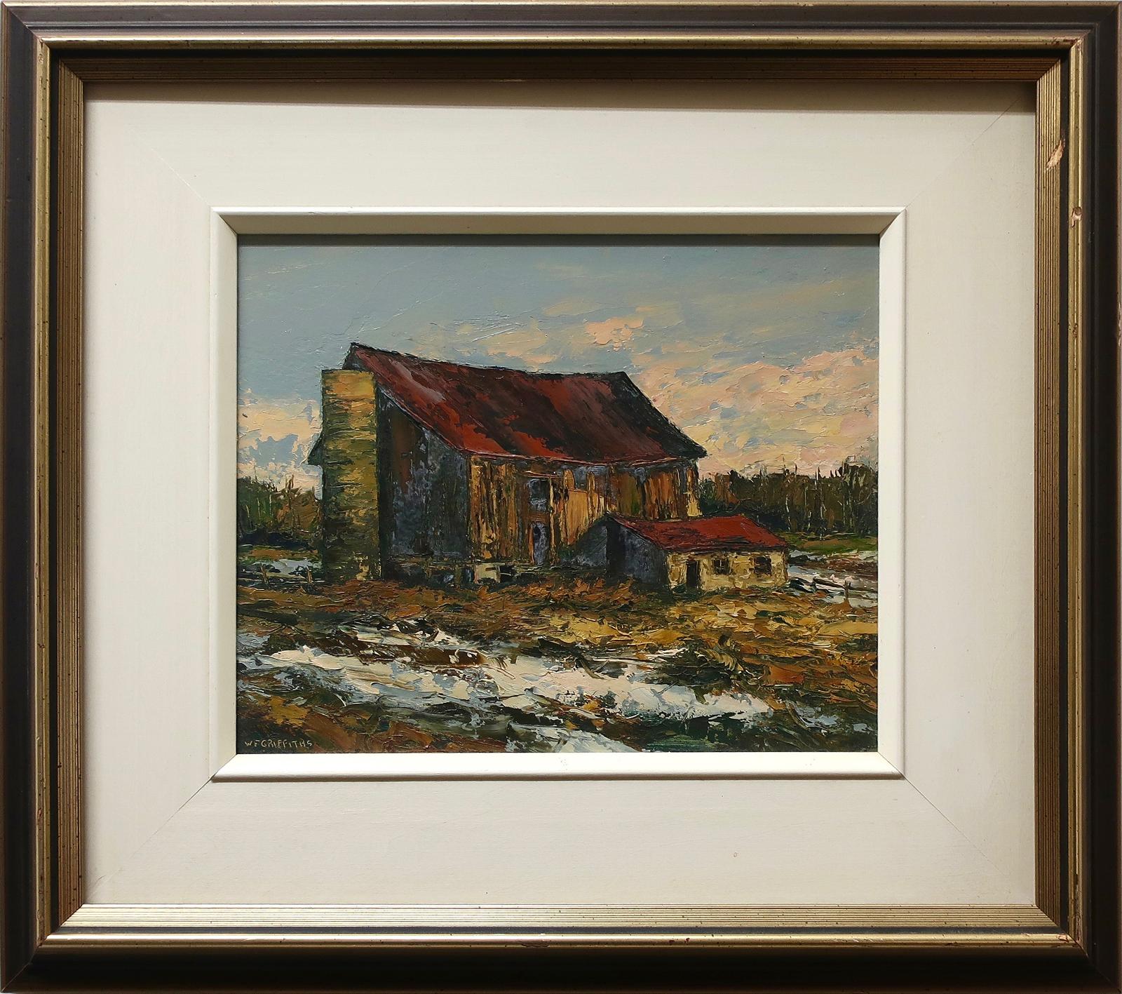 Wilf Franks Griffiths (1917-2000) - Old Barn Near Sarnia, Ont.