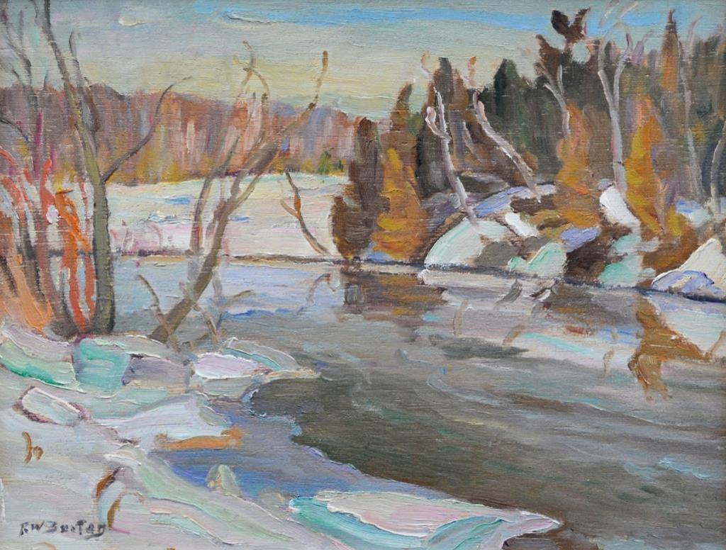 Ralph Wallace Burton (1905-1983) - Spring on the Jock River