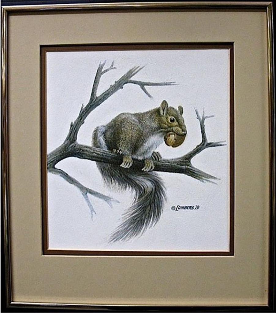 James Richard Lumbers (1929) - Squirrel With Nut; Rabbit