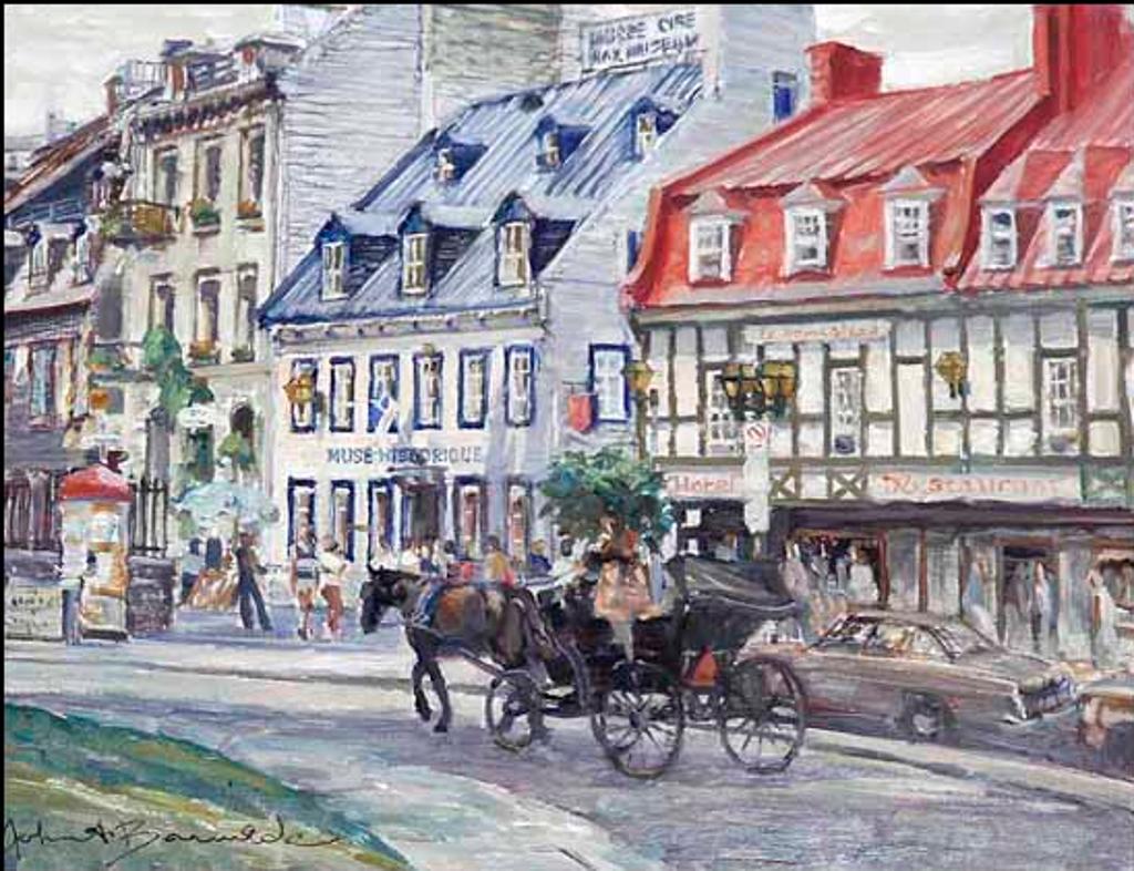 John Alfred Barwick (1912) - Rue du Trésor - Vieux Quebec (01603/2013-2543)