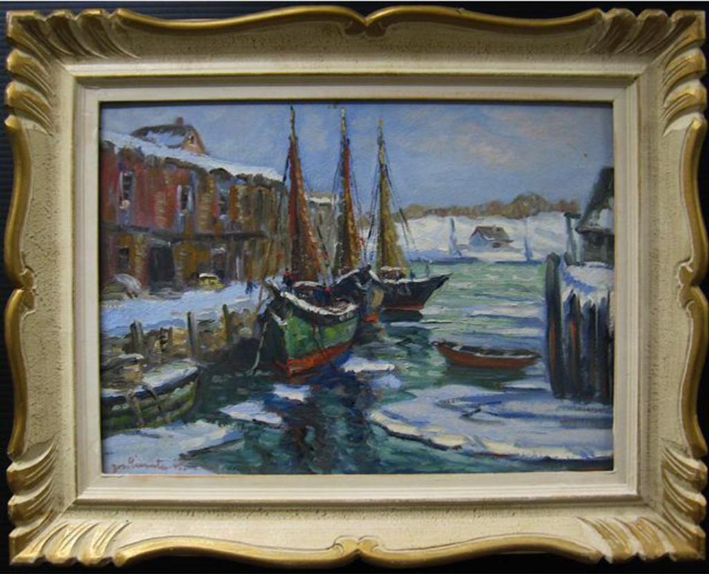 Joseph Giunta (1911-2001) - Winter Harbour