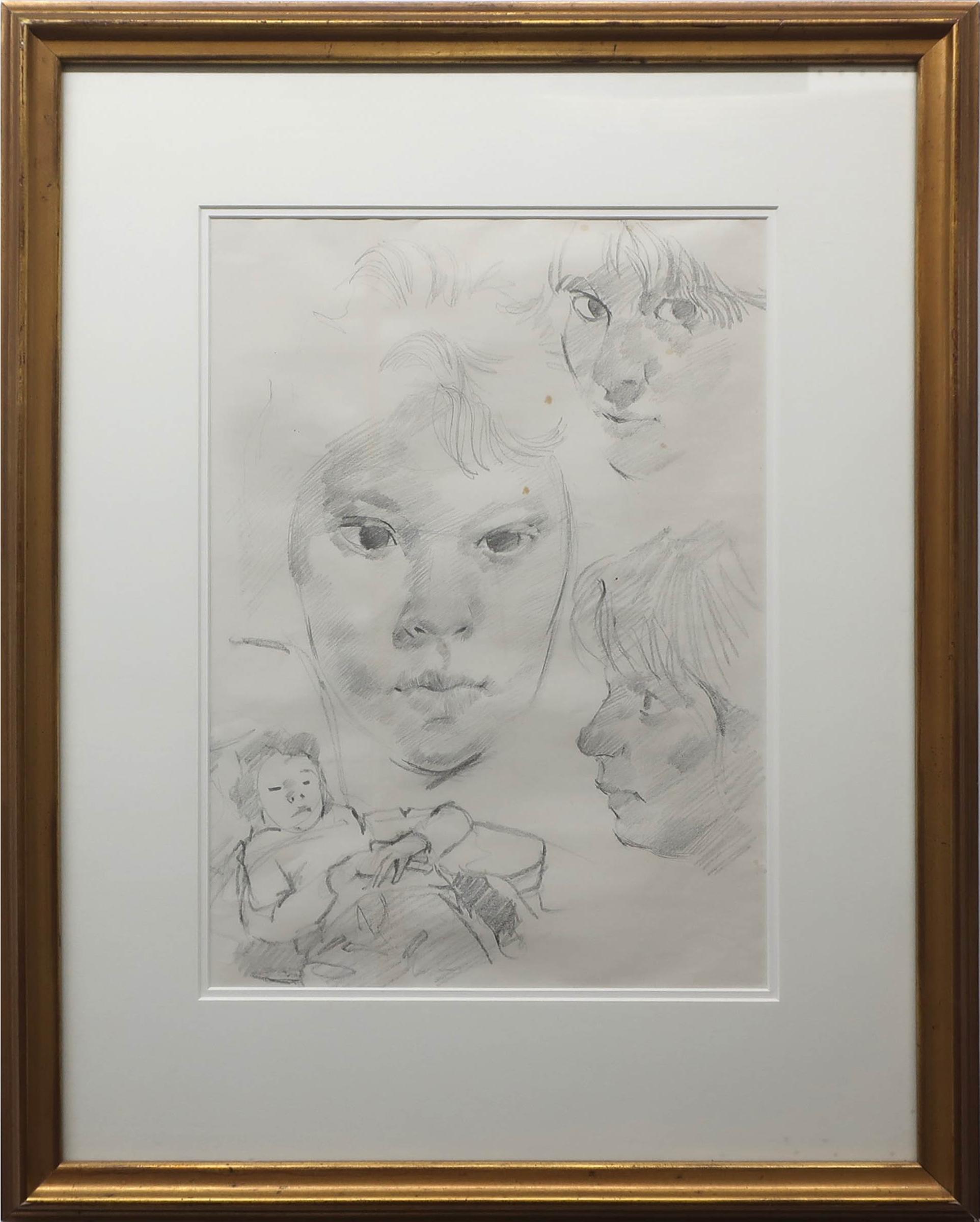 Arthur Shilling (1941-1986) - Four Faces