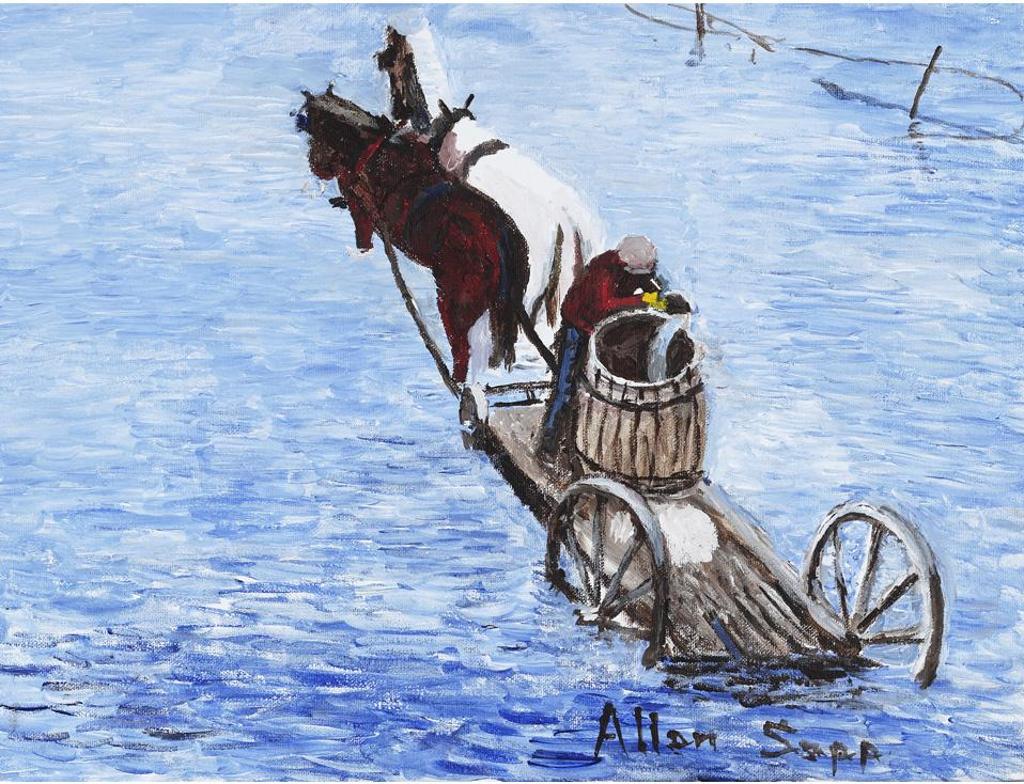 Allen Fredrick Sapp (1929-2015) - Getting Water For (The) House