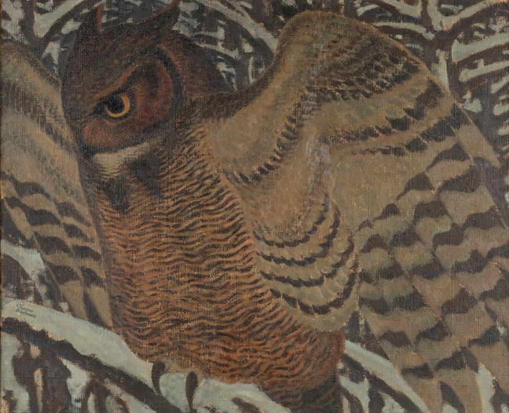 Thoreau MacDonald (1901-1989) - Untitled - Owl