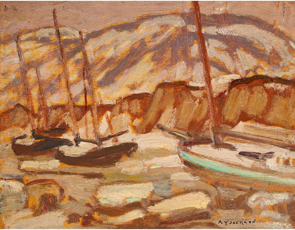 Alexander Young (A. Y.) Jackson (1882-1974) - Les Eboulements, Que.