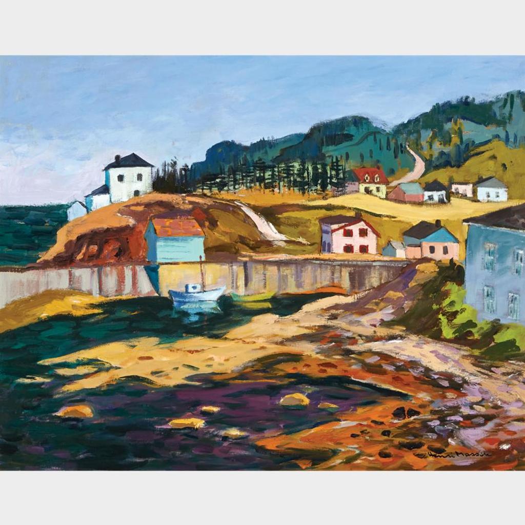 Henri Leopold Masson (1907-1996) - Petite Vallée, Gaspésie, 1978