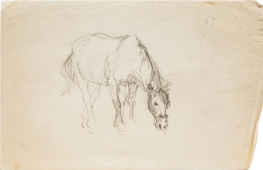 Manly Edward MacDonald (1889-1971) - Nude; Horse