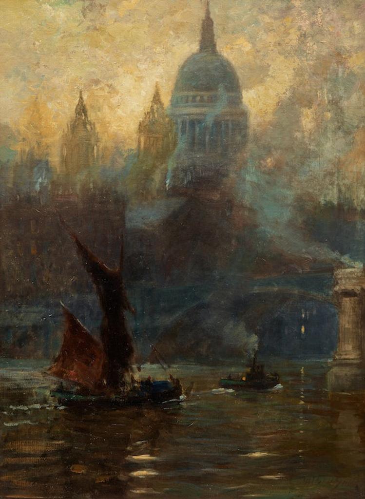 Frederic Martlett Bell-Smith (1846-1923) - View of St. Paul’s Cathedral