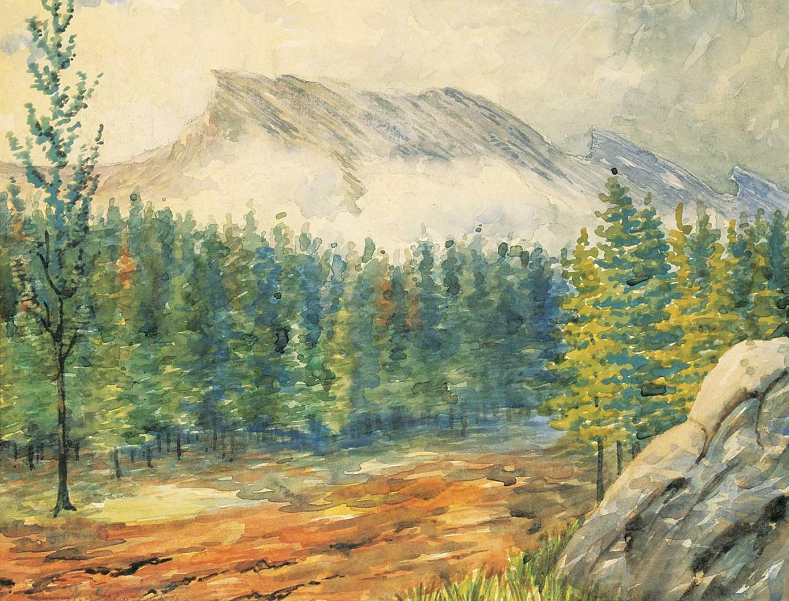 Walter Chesterton - Mountains at Banff