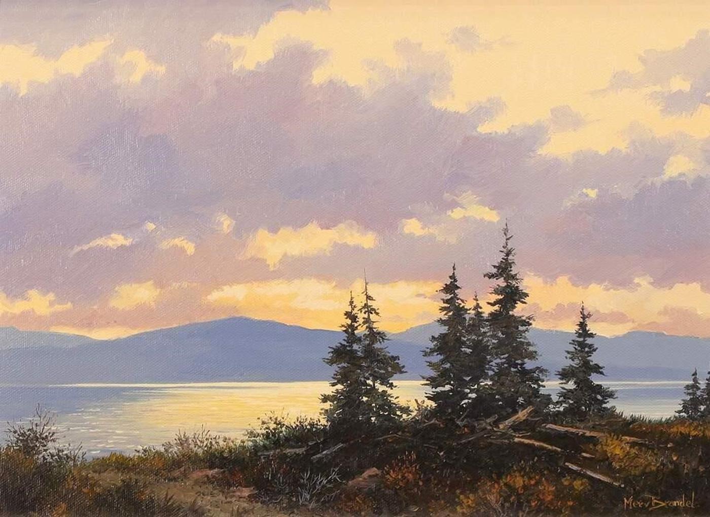 Merv Brandel (1948-2020) - Northern Skies