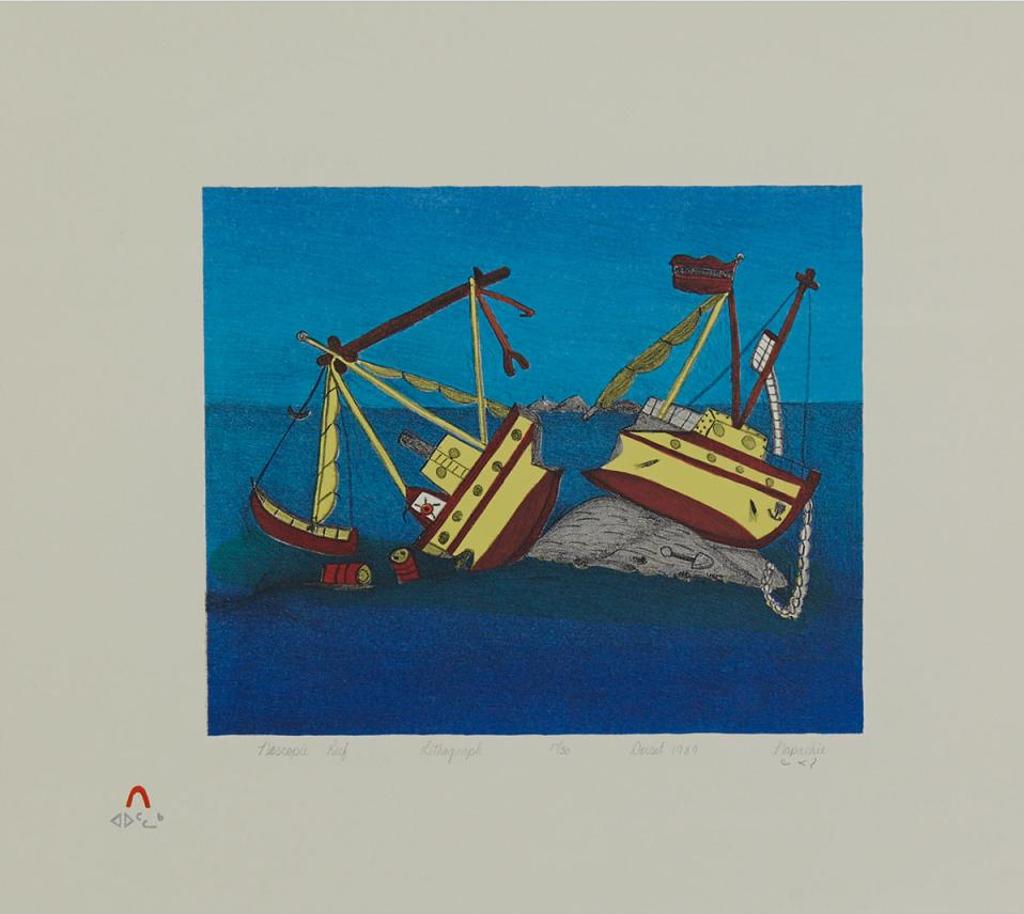 Napatchie Pootoogook (1938-2002) - Nascopie Reef