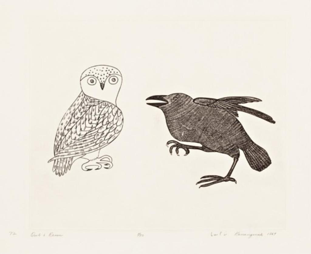 Kananginak Pootoogook (1935-2010) - Untitled