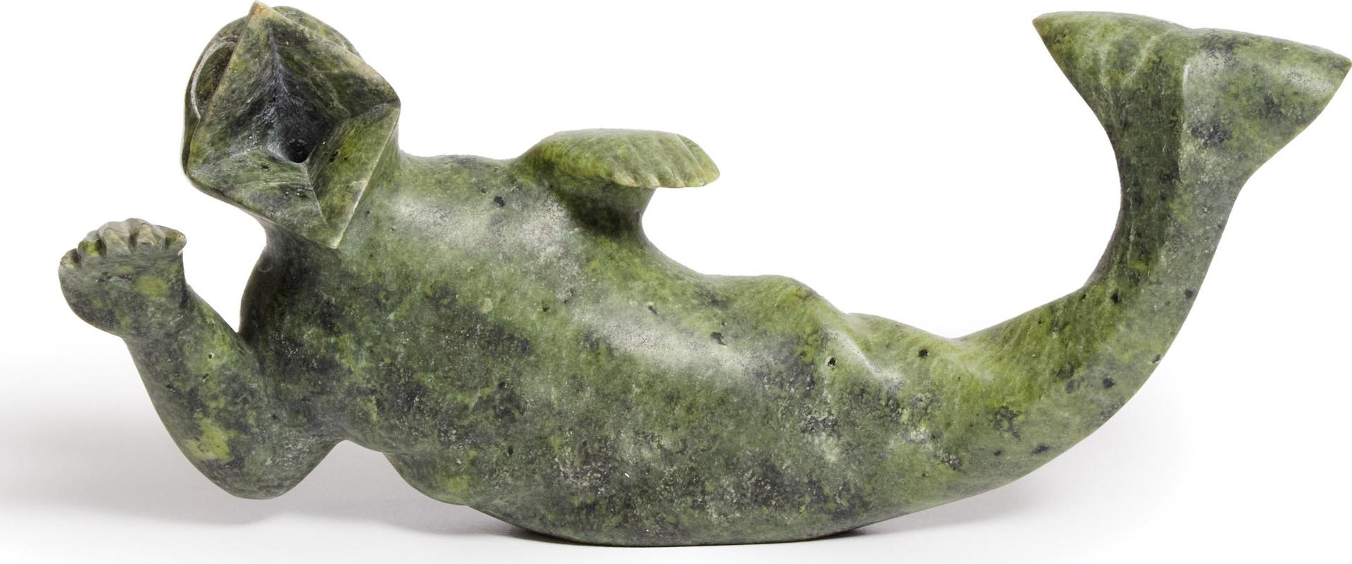 Kiawak (Kiugak) Ashoona (1933-2014) - Sea Creature, Circa 1962