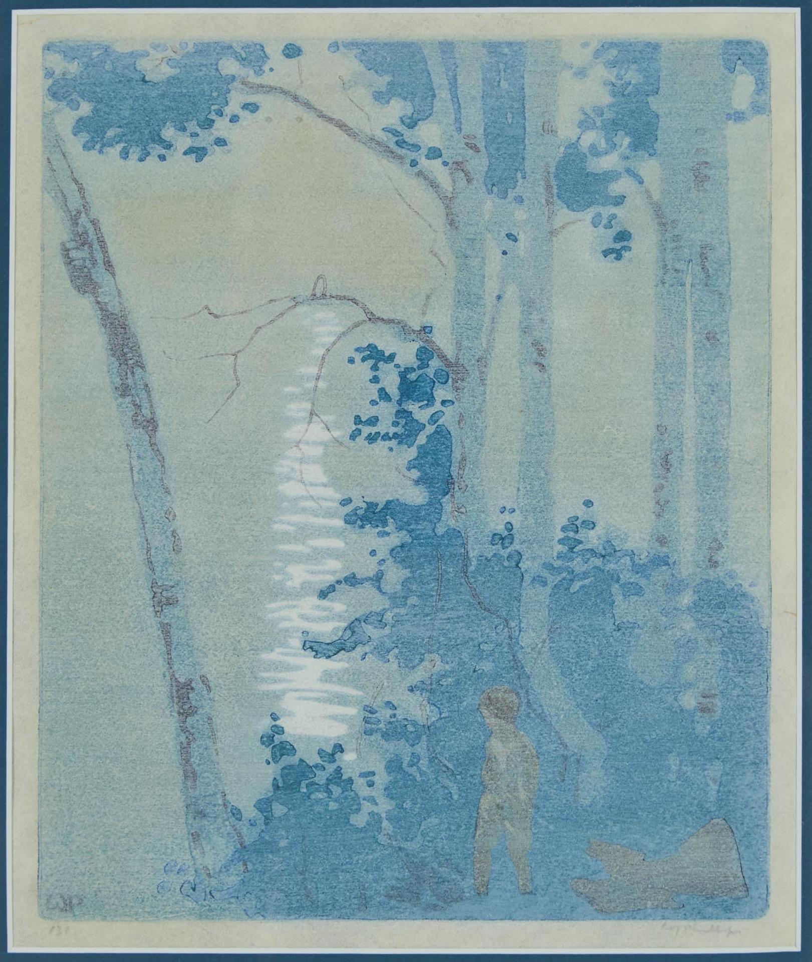 Walter Joseph (W.J.) Phillips (1884-1963) - Moonlight, Lake Of The Woods, 1927