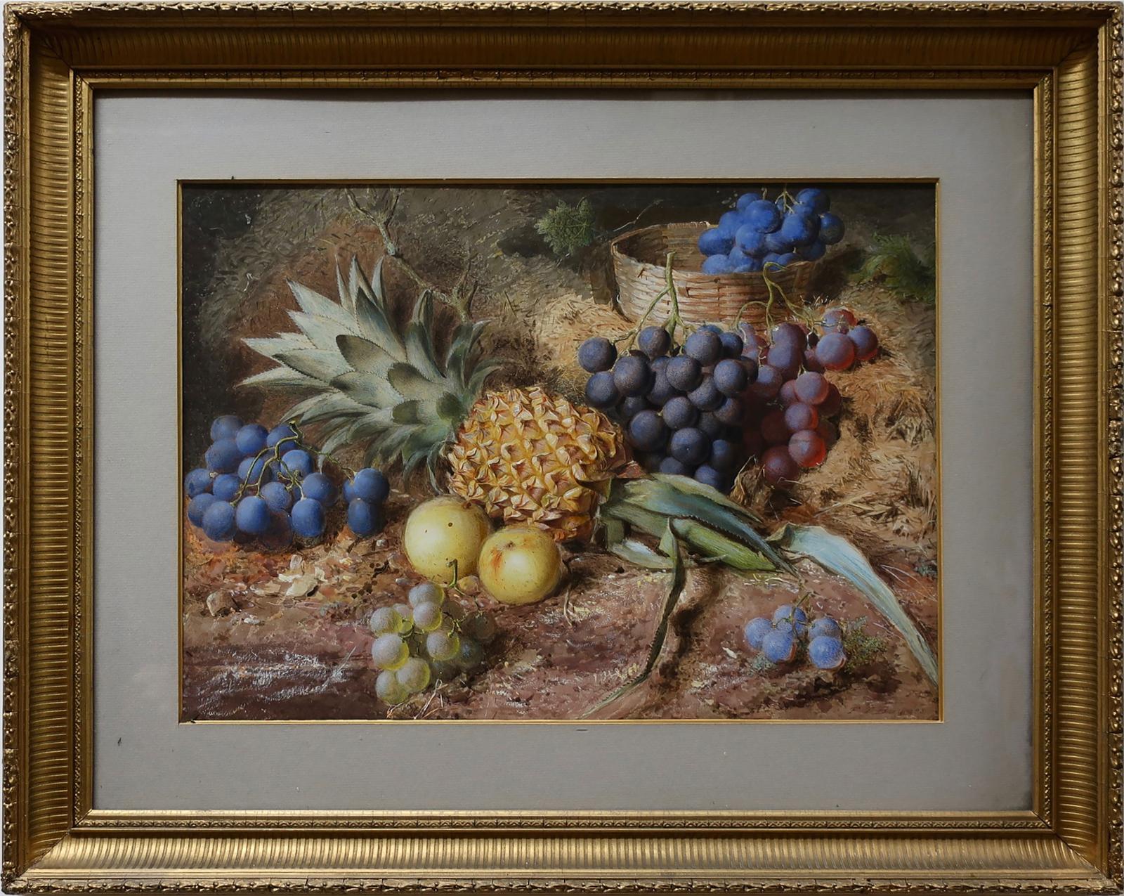 Frederick Thomas Baynes (1824-1874) - Still Life - Fruit