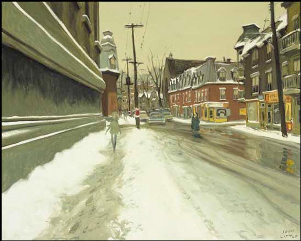 John Geoffrey Caruthers Little (1928-1984) - Rue Vinet (Ste-Cunégonde and St-Judes), St-Henri, Montreal