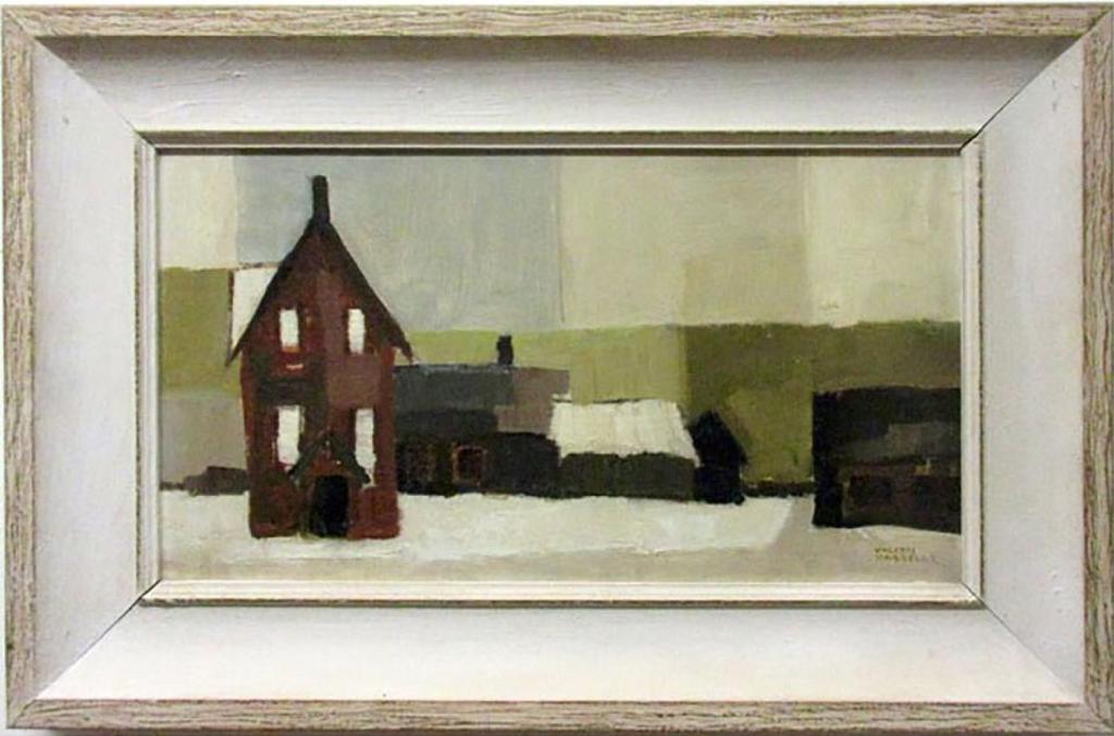Valerie Ariel Hassell (1914-2001) - Untitled (The Red School House)