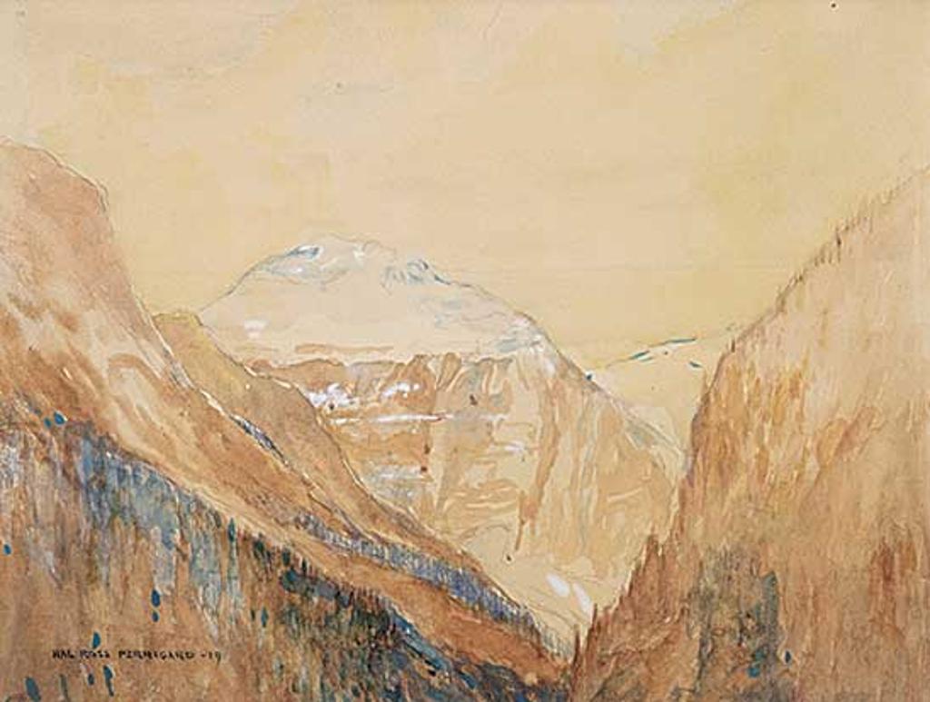 Hal Ross Perrigard (1891-1960) - At Lake Louise, Canadian Rockies