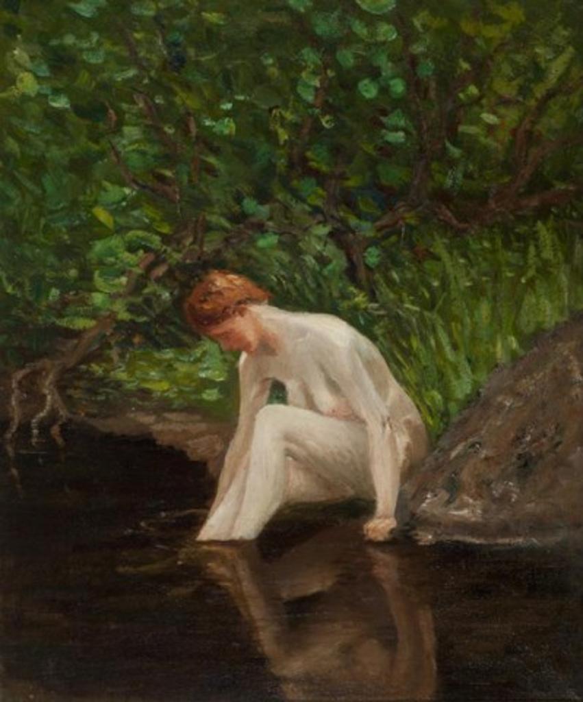 Henri Beau (1863-1949) - The Bather