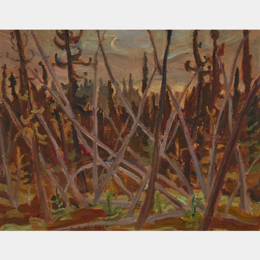 Alexander Young (A. Y.) Jackson (1882-1974) - Landscape - Bear River, Circa 1938
